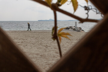 breathtaking images of Lake Garda on a foggy day