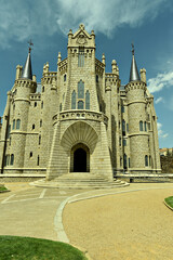 Obraz premium Palacio episcopal de Gaudí en Astorga