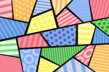 Abstract vector color illustration. Doodle background.
