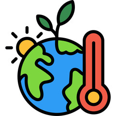 Climate Change Icon