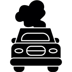 Car Pollution Icon