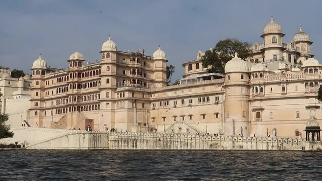 Udaipur City Palace from Lake Pichola, Udaipur