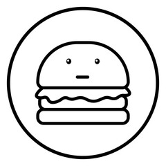 fast food emojis icons