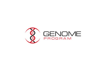 Deoxyribonucleic acid DNA logo Genetic human molecular genome program