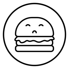 fast food emojis icons
