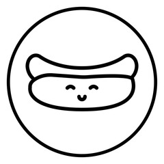 fast food emojis icons