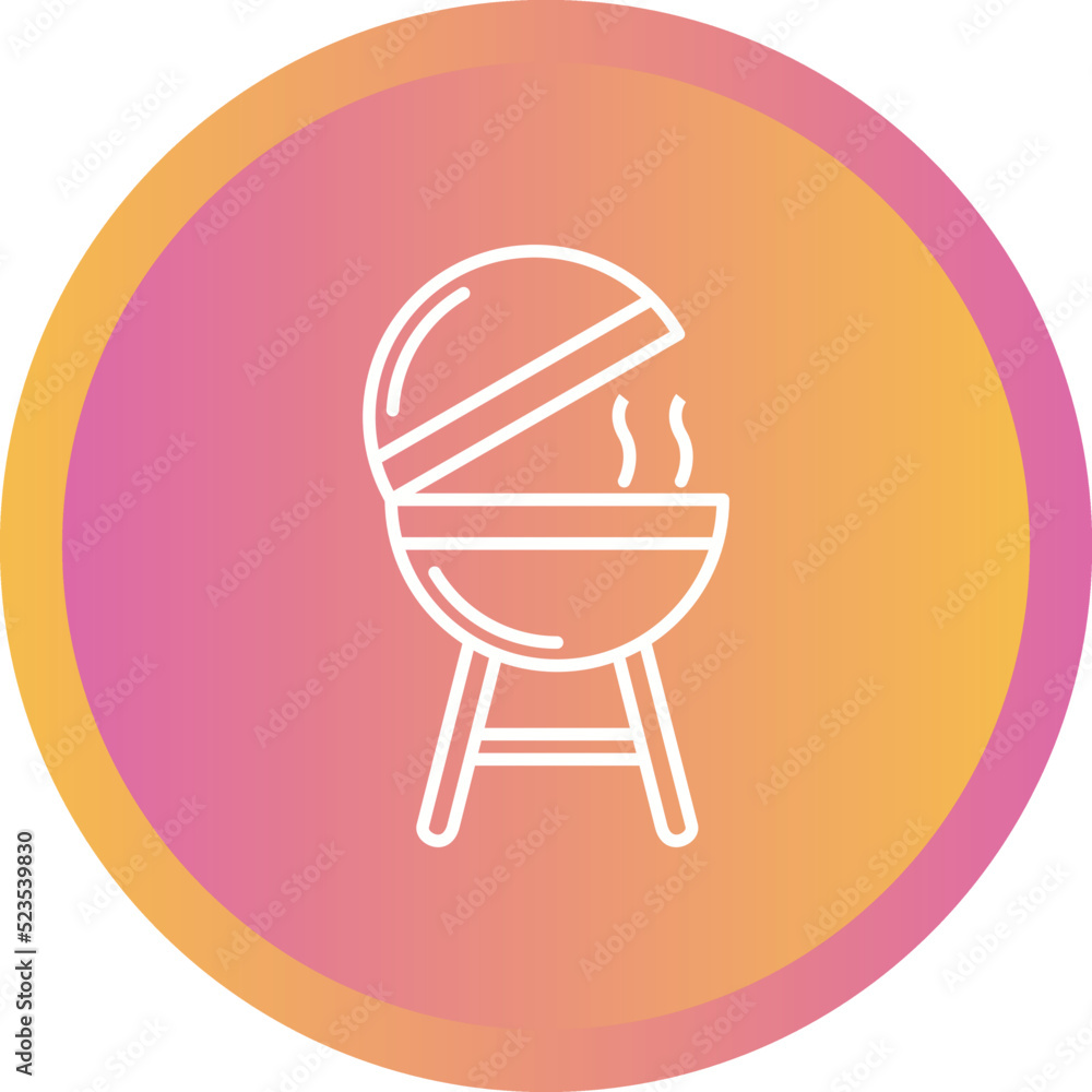 Canvas Prints Grill Icon