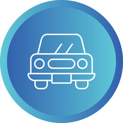 Fototapeta premium Car Icon