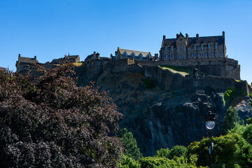 Fototapeta na wymiar Edinburgh Castle.