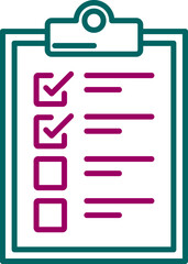 Obraz premium Check List Icon