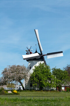 Arsdale Windmühle, Insel Bornholm, Dänemark