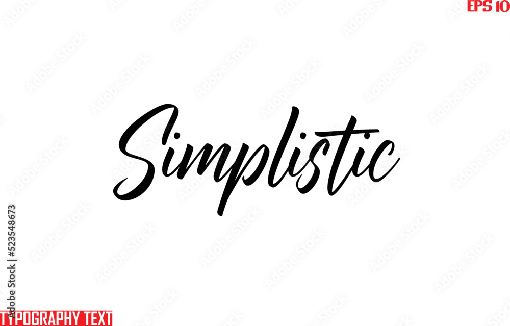 Poster simplistic saying idiom text typography