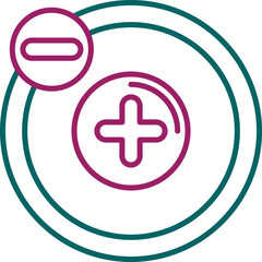 Obraz premium Proton Icon