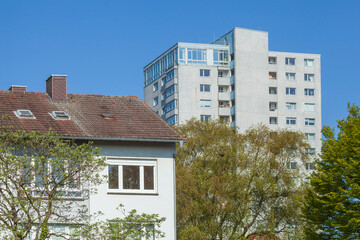 Hochhaus,  Wohngebäude, Bremerhaven, Deutschland