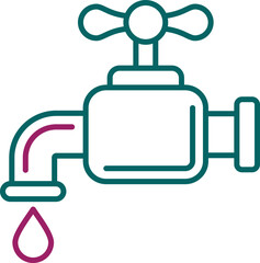Water Faucet Icon