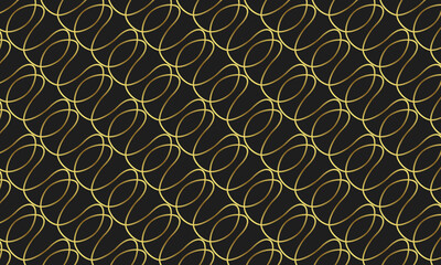 Abstract geometric pattern with stripes, lines. Seamless vector background. Seamless pattern, texture, luxury, fabric Vector illustration