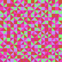Fototapeta premium Color Rhombus tile tessellation pattern illustration