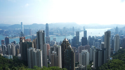 Fototapeta premium The Peak, Hong Kong.