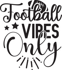 Football svg design cut file