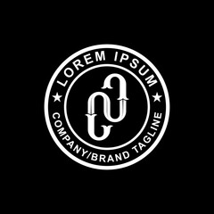 CC Logo Design Vector Template. Creative Monogram Logo Design