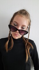 person with sunglasses