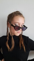 person with sunglasses