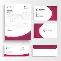 creative business stationary set