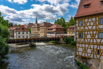 Geyerswörthsteg in der Altstadt von Bamberg