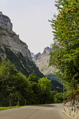 Grindelwald, Unterer Grindelwaldgletscher, Eiger, Eigernordwand, Bergstrasse, Schreckhorn, Alpen,...