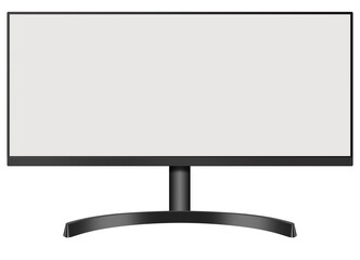 New Design of Computer display with empty screen