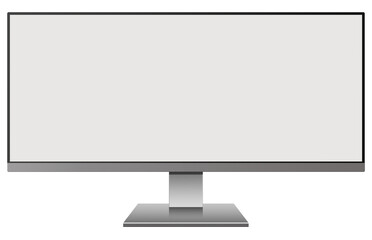 New Design of Computer display with empty screen
