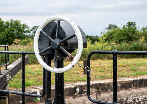 Canal Sluce Wheel
