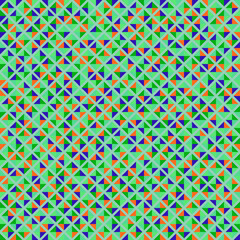 Color Rhombus tile tessellation pattern illustration