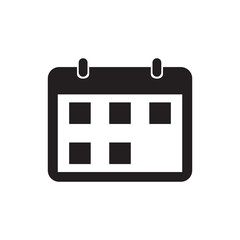 Calendar icon vector illustration symbol	