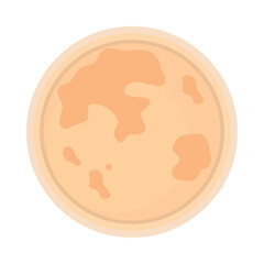 moon icon isolated