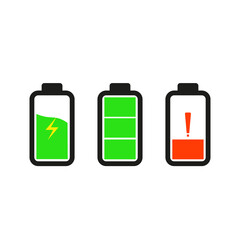 battery indicator illustration vector
