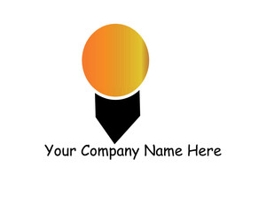 simple and modern logo design concept logo with simple and gradient color template logo for company vector file eps 10