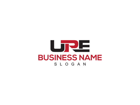 Creative UPE Logo Letter Vector Icon, Unique upe Logo Design For New Business