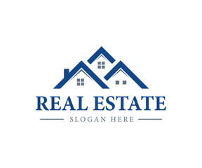 Real Estate Logo Design. Residence Real Estate Logo. Housing Logo Design