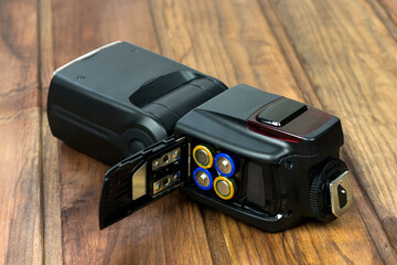 batteries in the device, installing batteries in the device, correct placement of batteries in the...