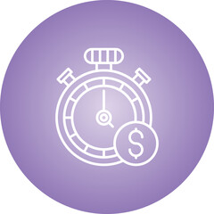 Time Of Money Icon