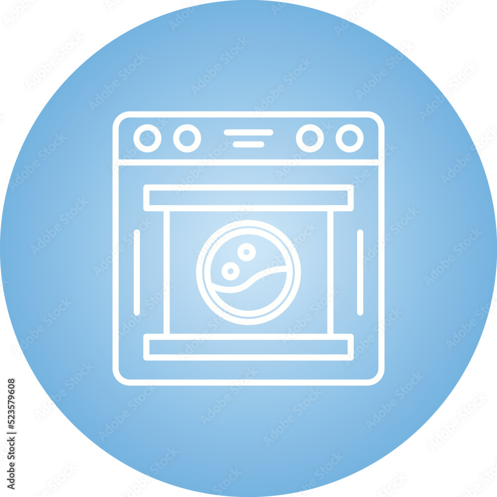 Poster Washing Machine Icon