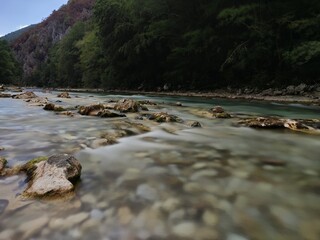 mountain river in the mountains