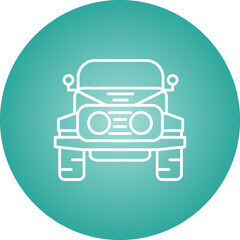 Obraz premium Jeep Icon