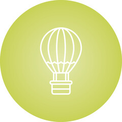 Hot Air Balloon Icon