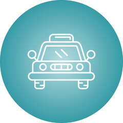 Obraz premium Taxi Icon