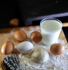 I have my mother in the kitchen...