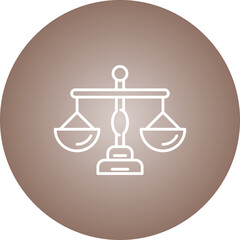 Justice Scale Icon