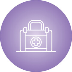 Obraz premium First Aid Box Icon