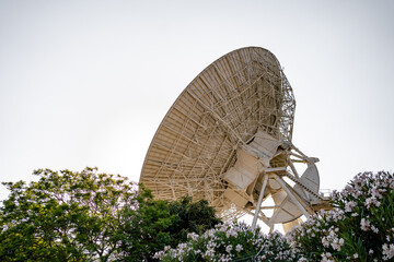 Earth based astronomical radio telescope